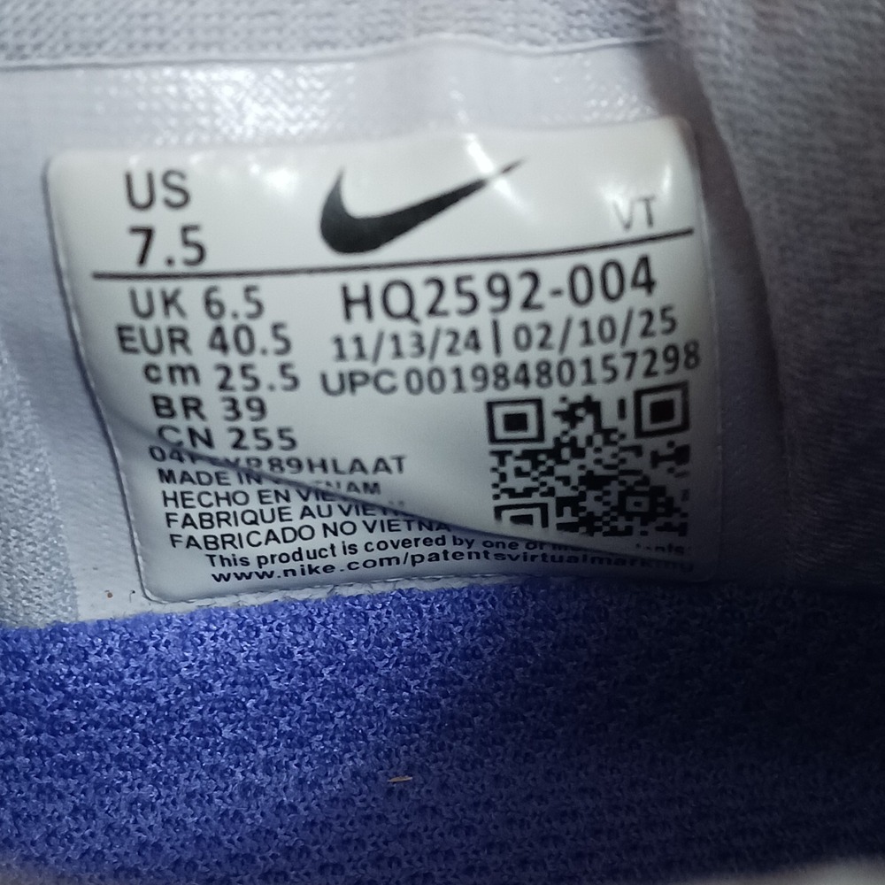 Nike Pegasus Premium Persian Violet Men's Walking Running Sneakers Shoes Sz 7.5 - Picture 12 of 14